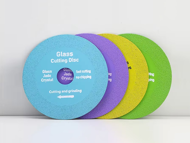 High-quality ultra-thin 100mm diamond saw blade for glass cutting, suitable for angle grinders